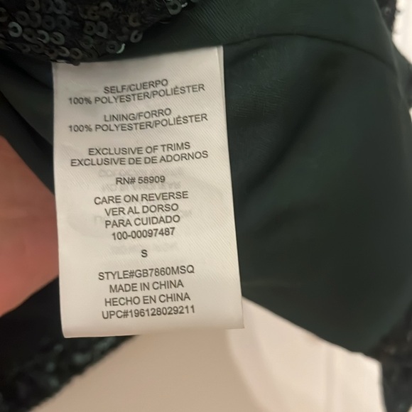 Emerald green sequins- holiday party- - Picture 8 of 9